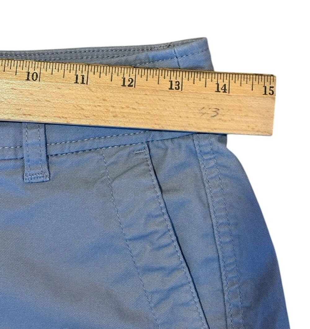 A New Day Stretch Elastizado Chino Shorts Women's Size 4 Gray 4.5" inseam Pocket - Picture 8 of 13